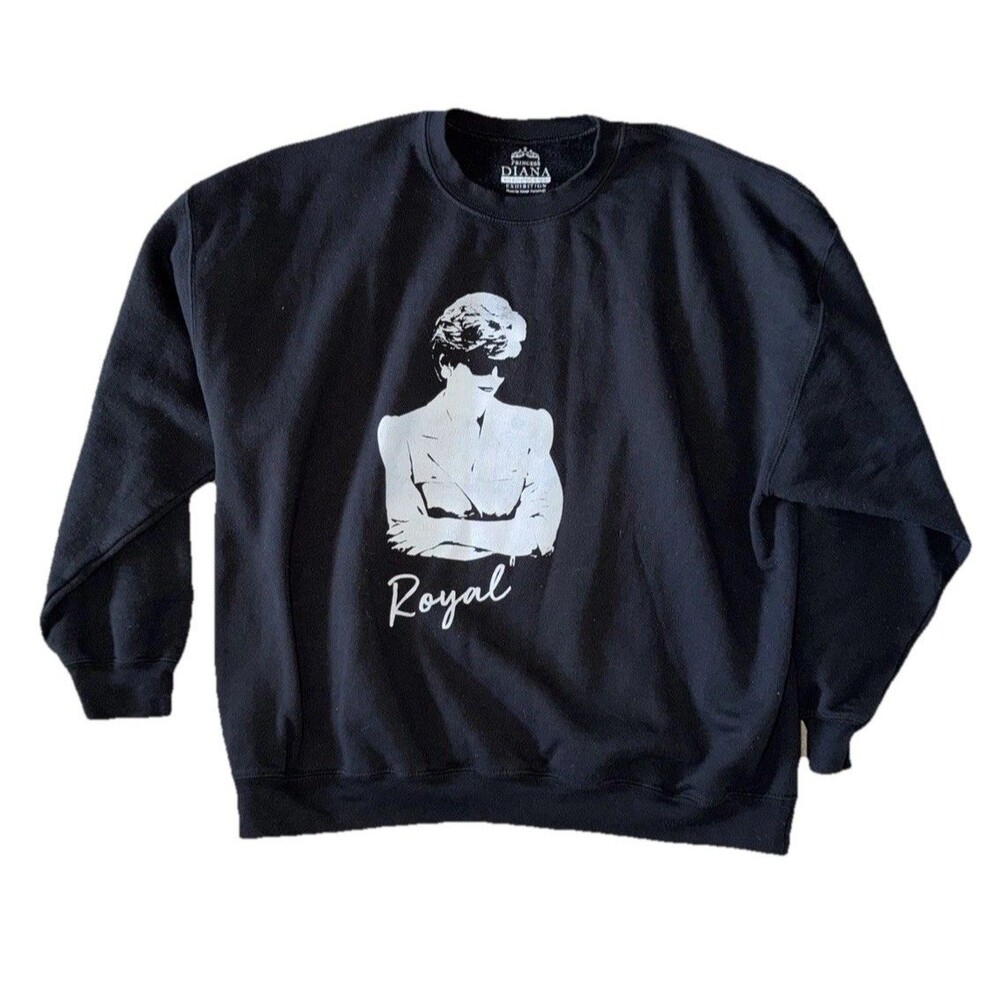 Princess Diana Accredited Access Exhibition “Royal” Sweatshirt Size 2XL